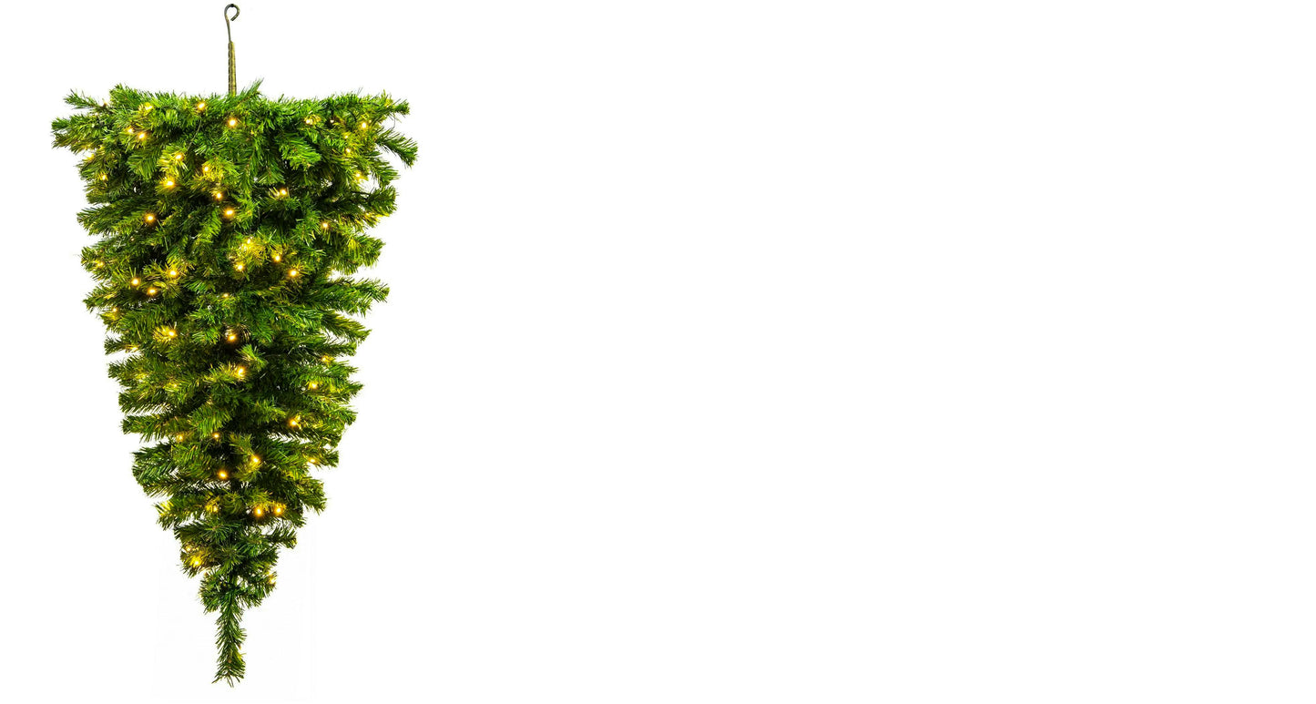 The Pre-lit Hanging Upside Down Tree (3ft to 5ft)
