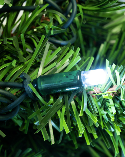 The 9ft Pre-lit Ironwood Garland - Dual Colour LEDs (10pc)