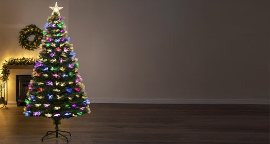 The Vesuvius Fir Fibre Optic Christmas Tree (3ft to 8ft)