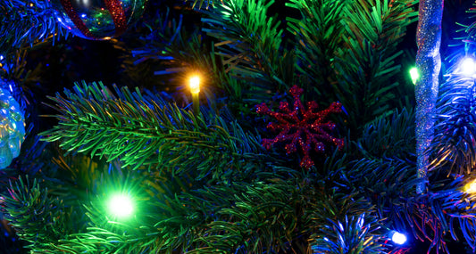 The 10ft Ultra Devonshire Fir Pre-lit with Warm White/Multicoloured Colour change LEDs